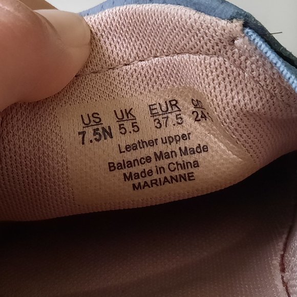 Naturalizer Marianne Leather Slip On Sneakers - Blue Sz 7.5 - Picture 11 of 15